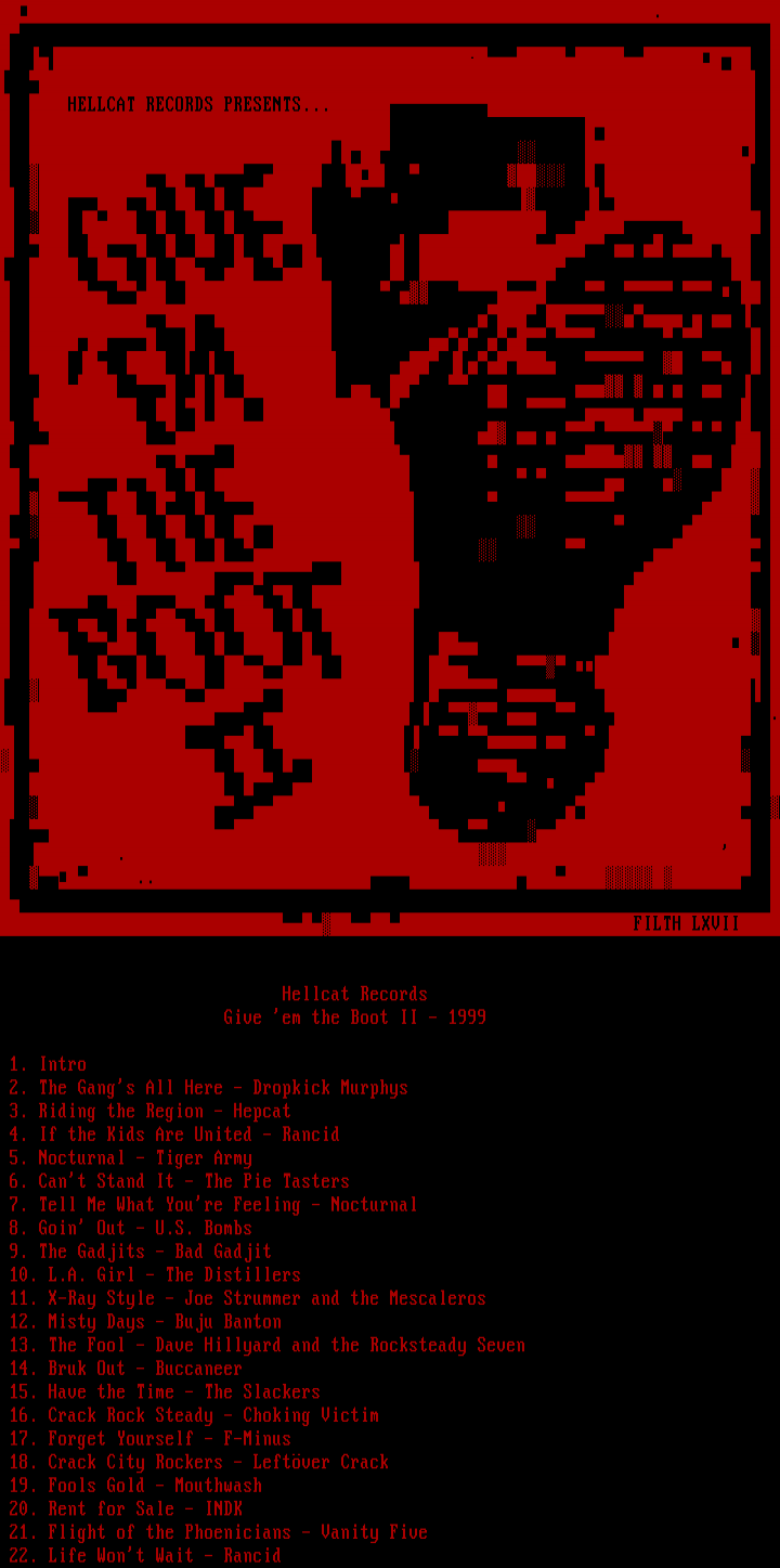 Give 'em The Boot II by filth