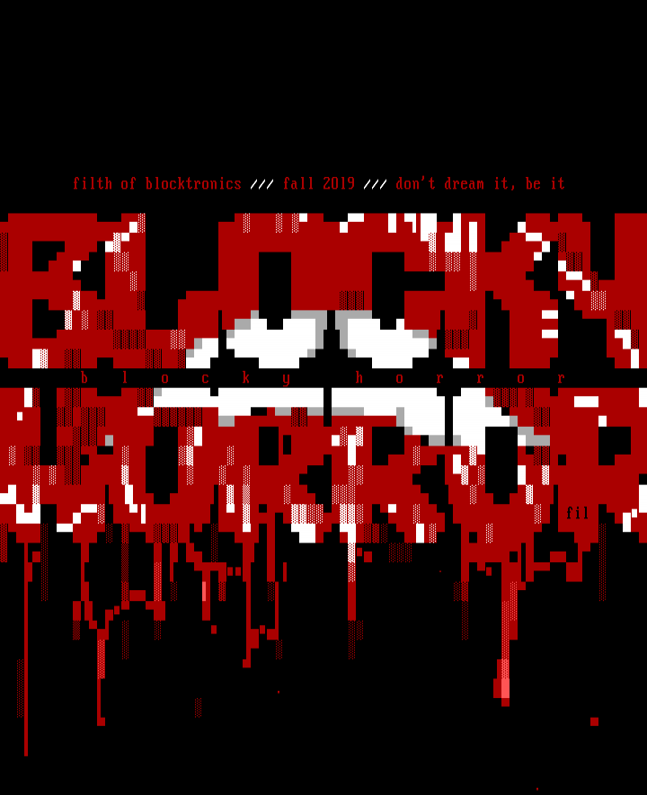 bl0cky h0rr0r pr0m0 by filth
