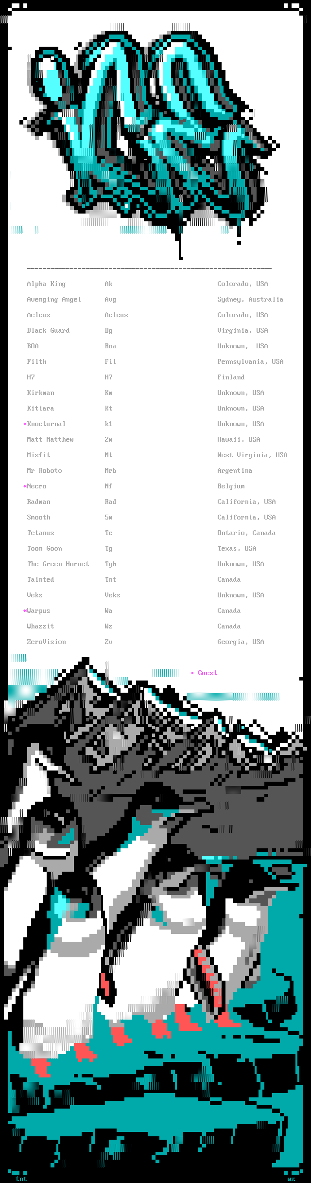 iCE memmberlist by tainted/whazzit
