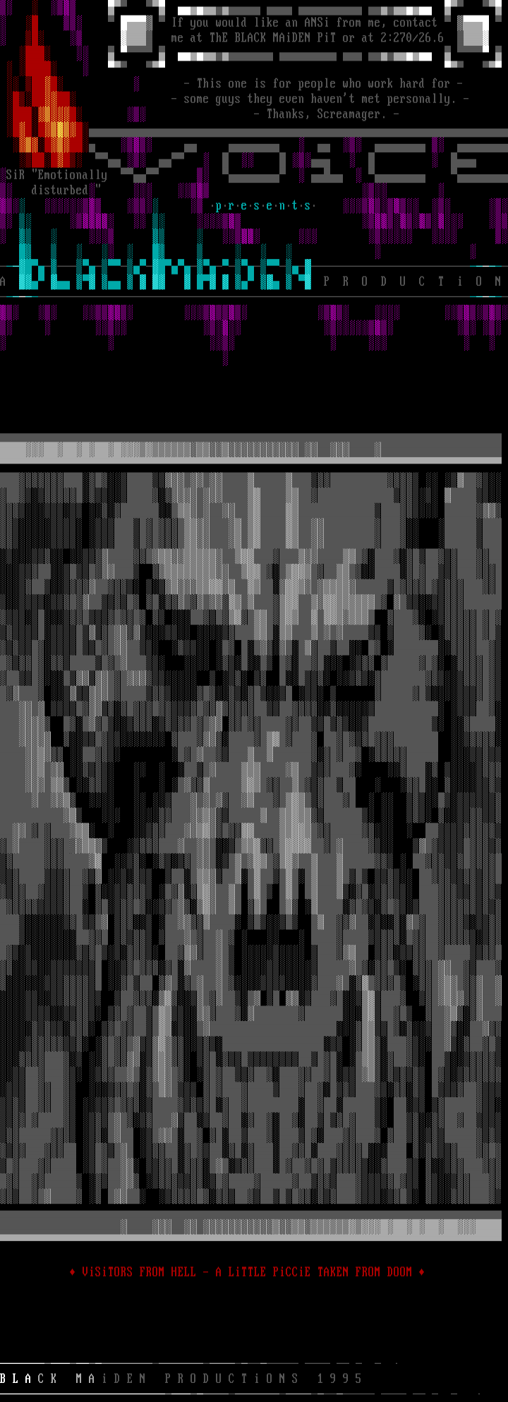 Visitors from Hell by VOiCE
