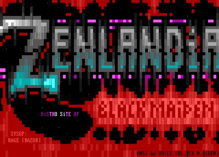 ZENLANDiA BBS Login by VOiCE
