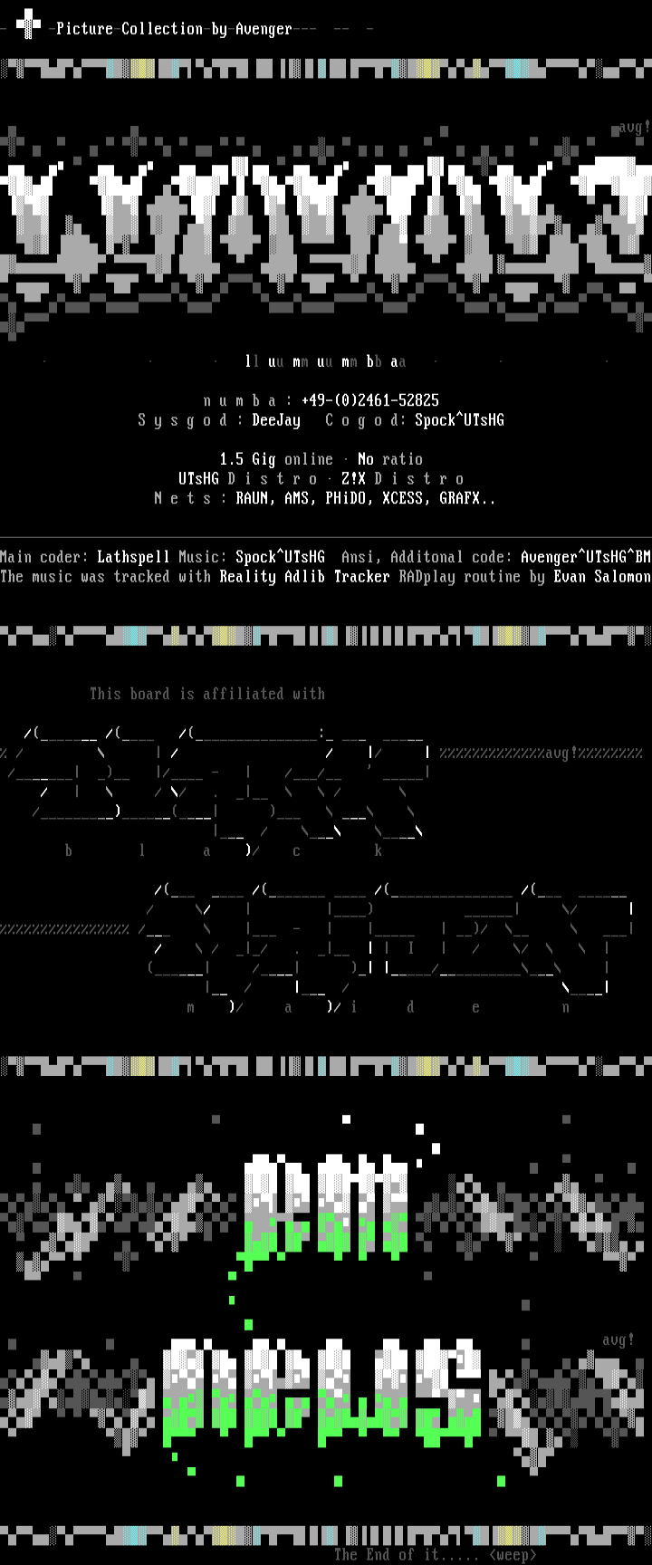ANSi Colly by AVENGER