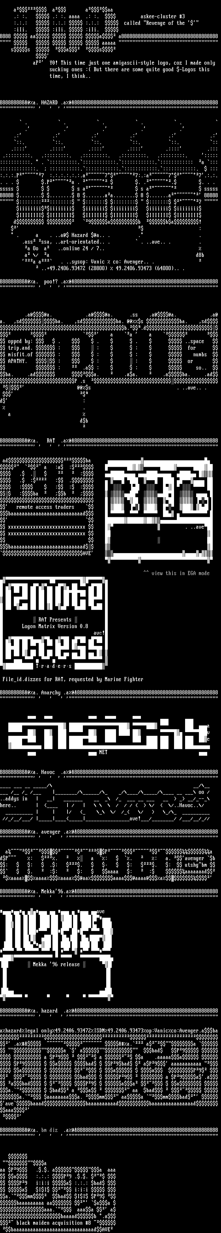 askee cluster #3 by AVENGER