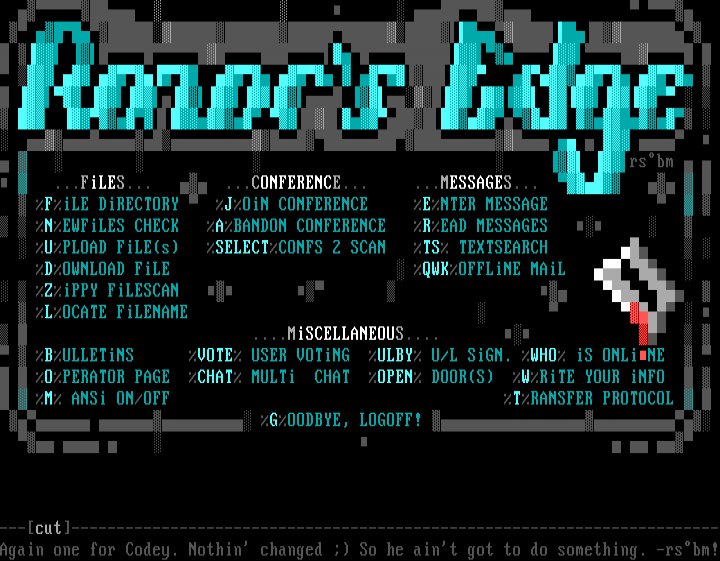 Razor's Edge Main Menu by RaSCaL