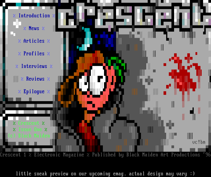 Crescent Main Menu by VOiCE