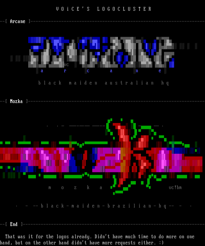 Logo Cluster by VOiCE
