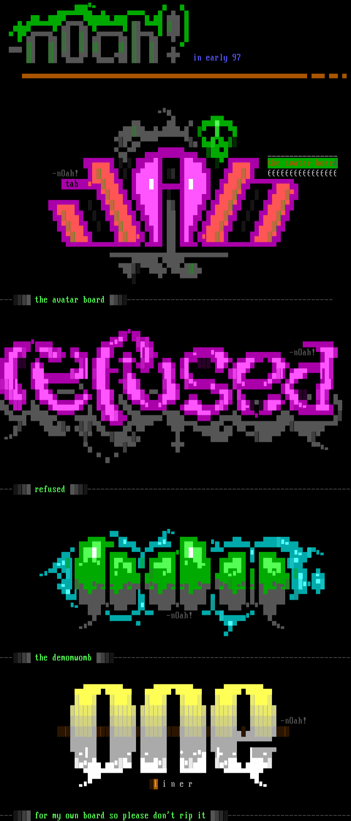 Ansi colly by nOah!