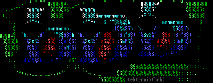 bmb color-ascii by tektronix