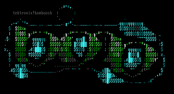 bmb color-ascii #2 by tektronix