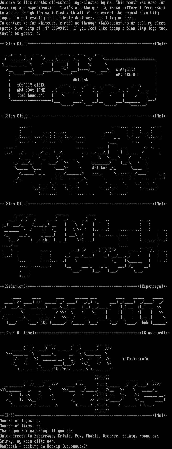 Oldschool colly by Darklord