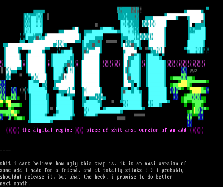 the digital regime by pyx
