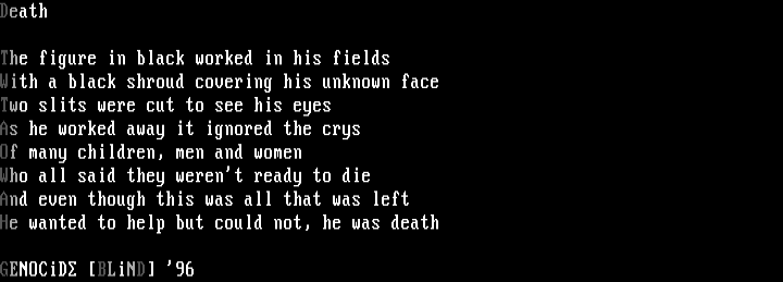 death by genocide