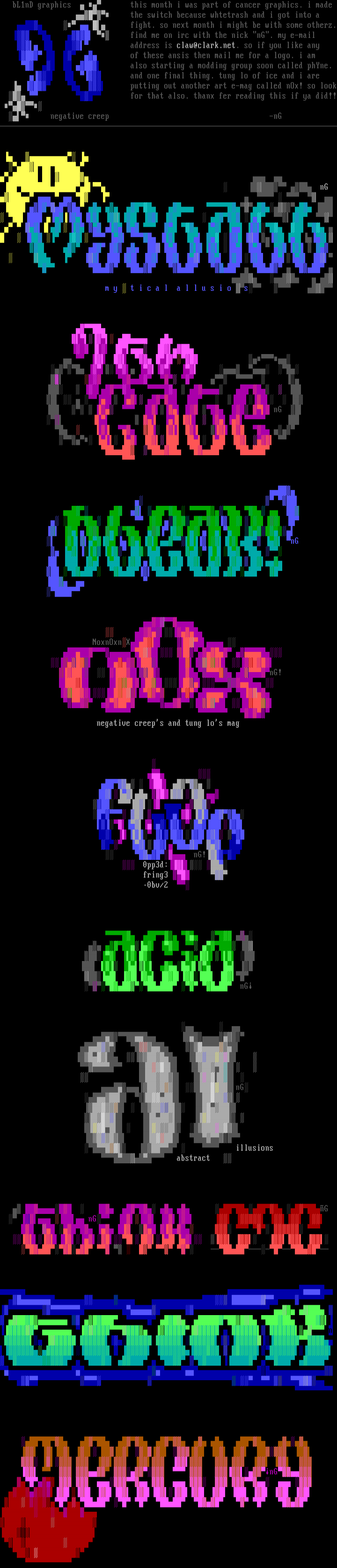 My logo sheet .. by Negative Creep