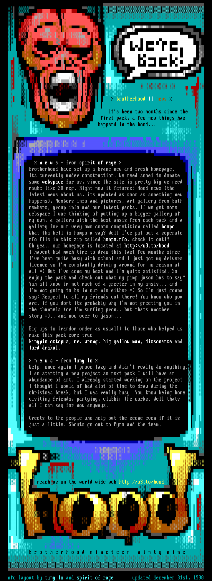 brotherhood II nfo file by player pimp staff