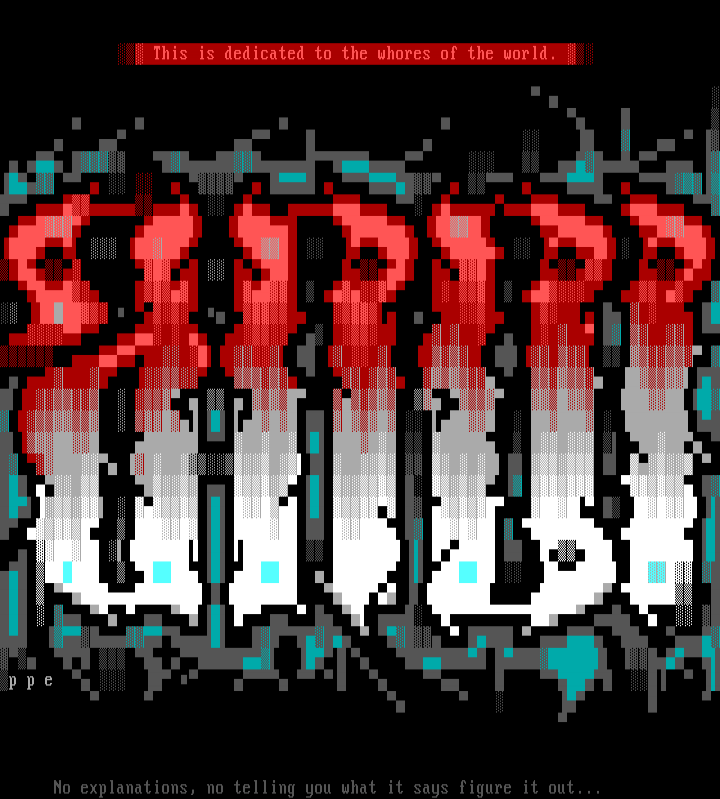 Ansi Font by propane