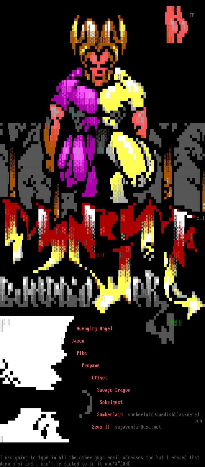 your ass is on fire! by Funky Punx