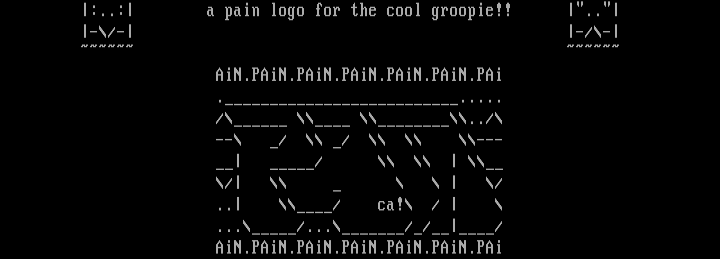 PAiN Ascii #1 by Cable