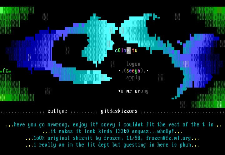 color tv by frozen