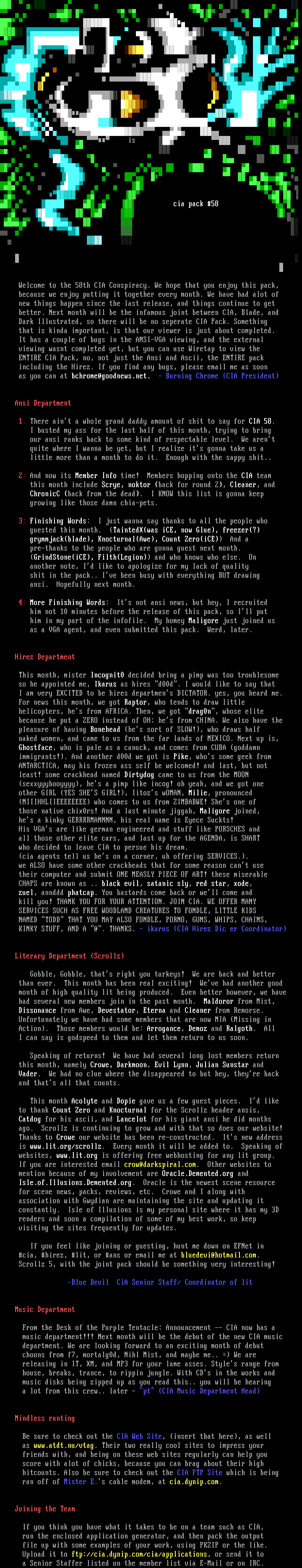 11/98 Info File by Burning Chrome