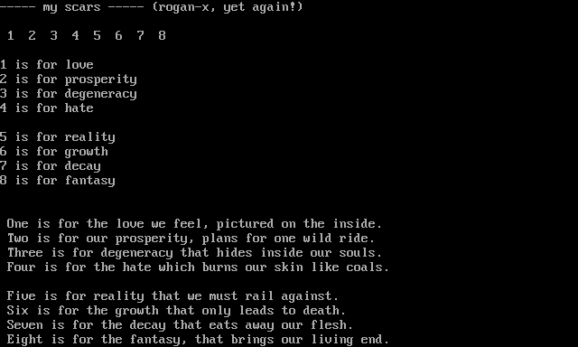 My Scars by Rogan-X