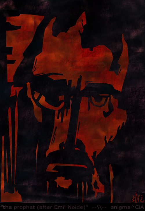 The Prophet (after Emil Nolde) by Enigma
