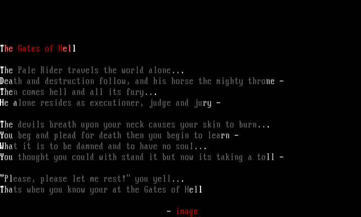 "The Gates Of Hell" by Image
