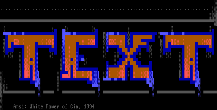 Text logo by White Power