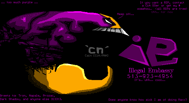 Illegal Embassy by Cain