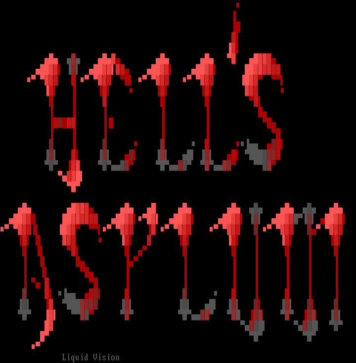 Hell's Asylum logo by Liquid Vision