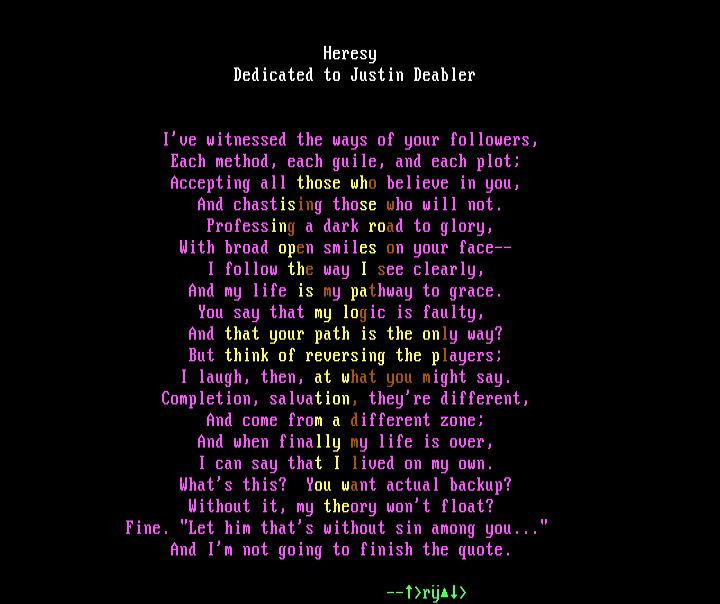 Heresy by Dryad