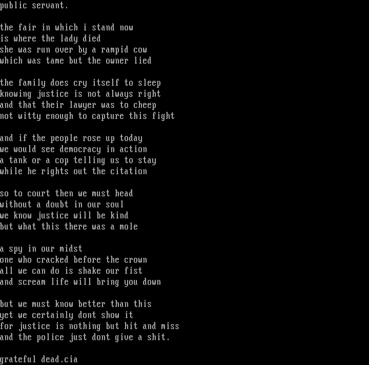 Public Servant by Grateful Dead