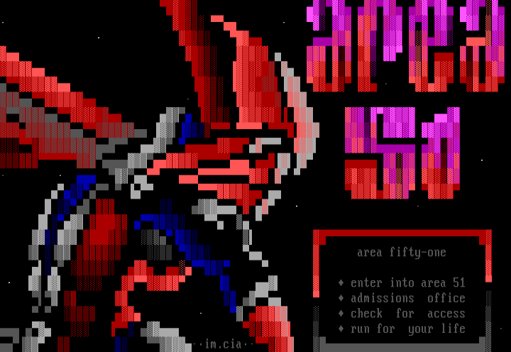 area 51 logon matrix by image