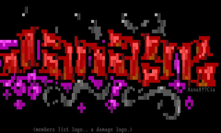 A logo for damage/member list! by XanaX
