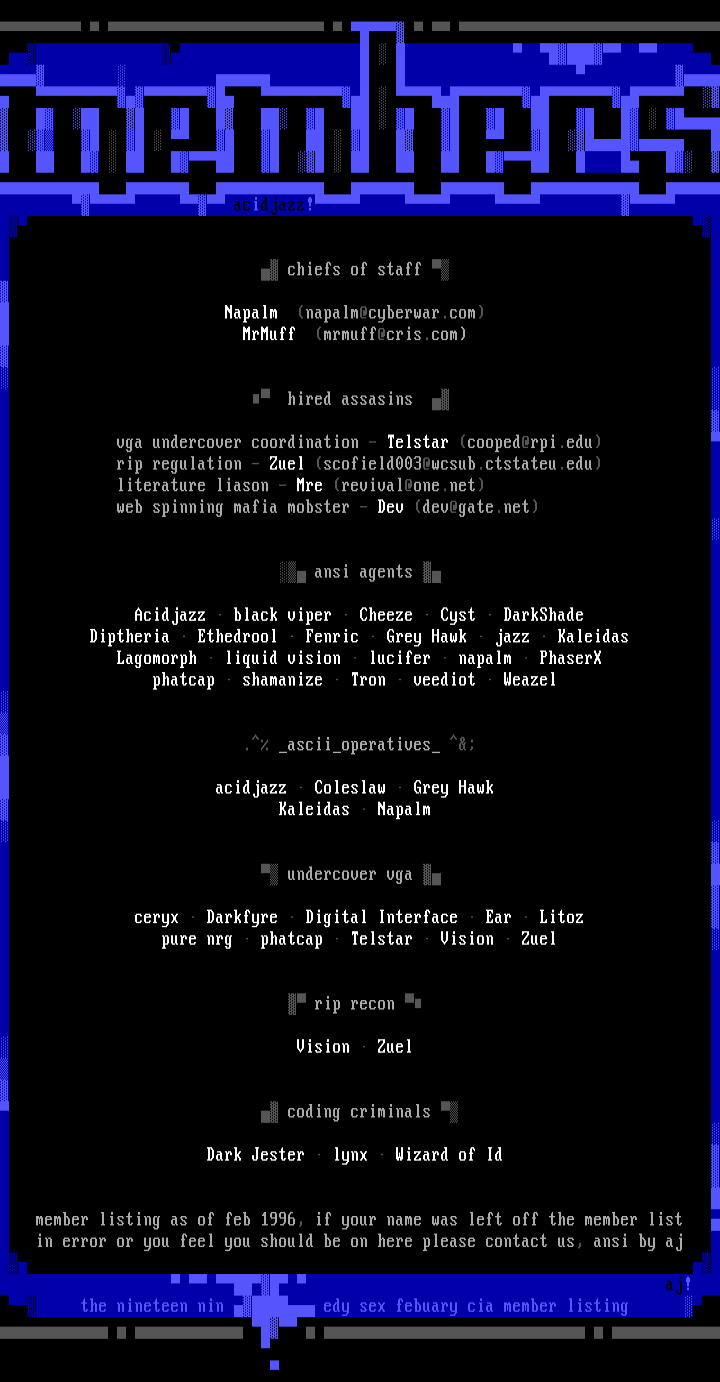 cia conspiracy #31 member listing by cia