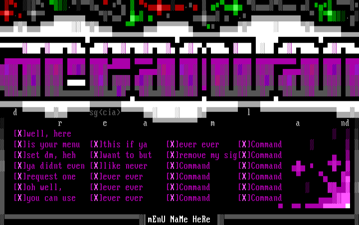 DL menu by Sigmar