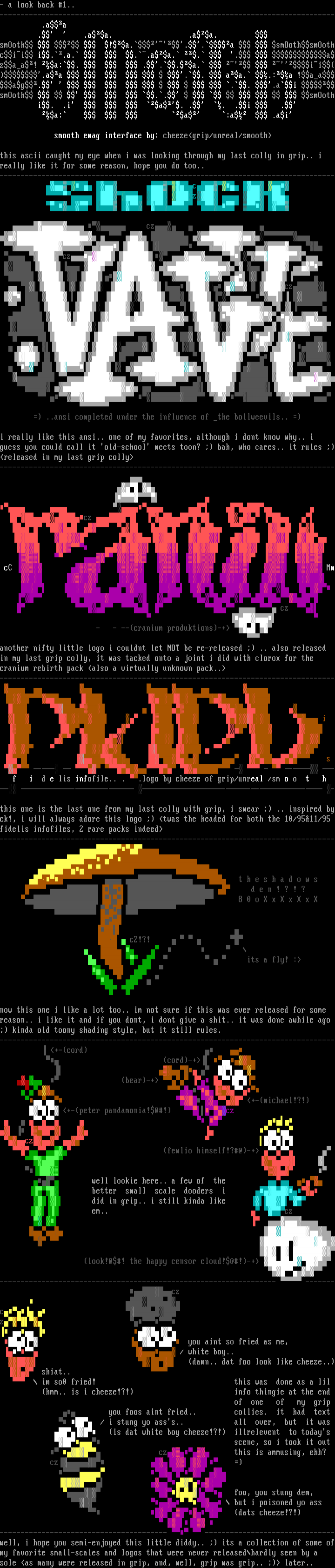 A look back: Cheeze #1 by cheeze