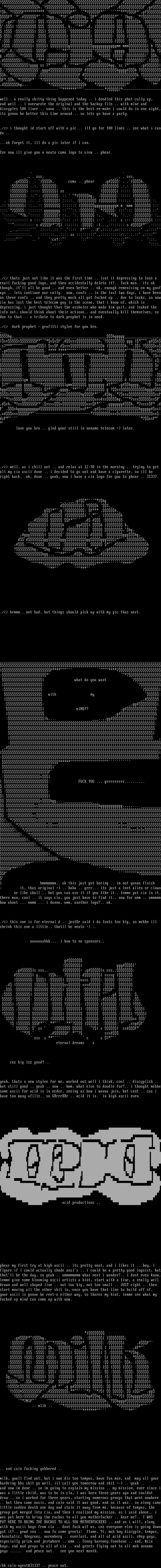 ascii colly for 37 by cain
