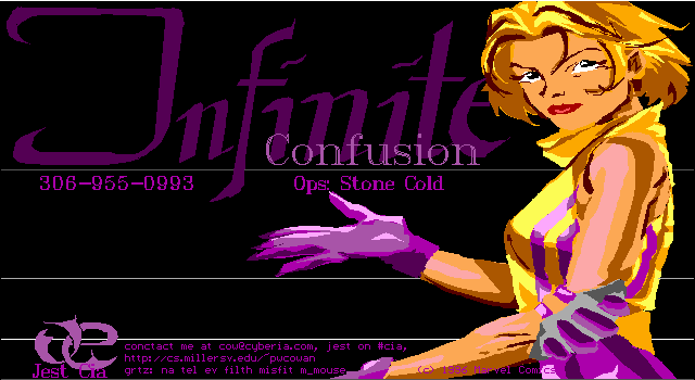 infinite confusion by jest