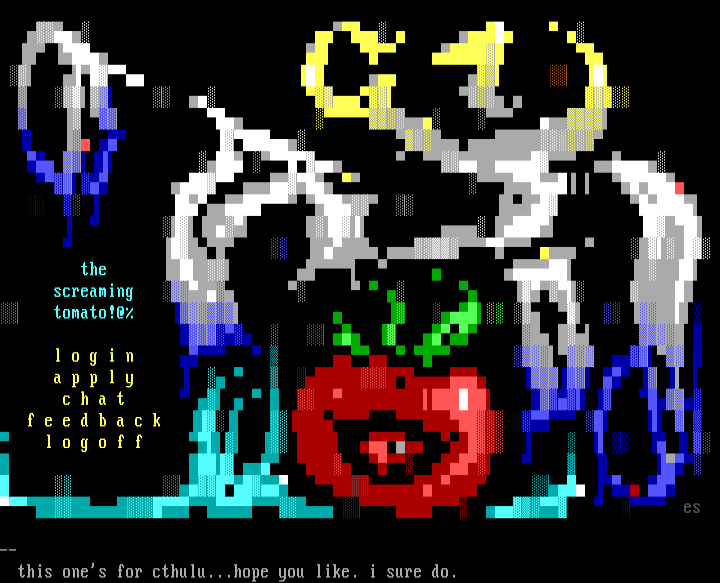 the screaming tomato by estatic