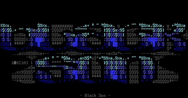 black sun by blackdawn