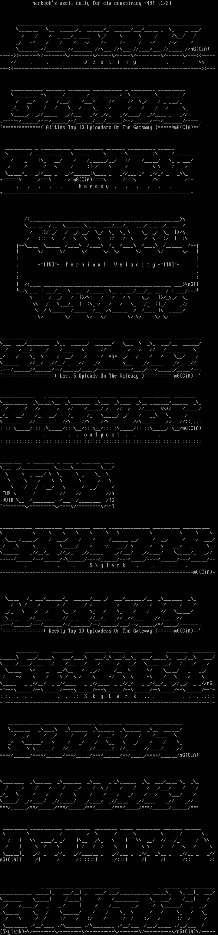 #49 ascii colly 1/2 by markgoh