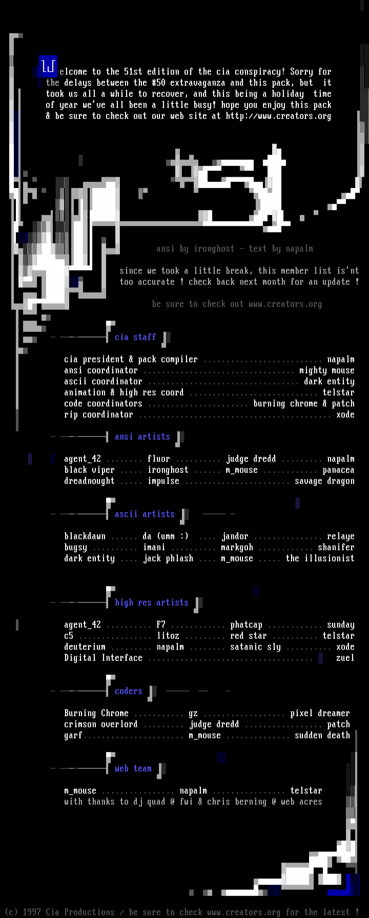 cia conspiracy #51 member list by cia