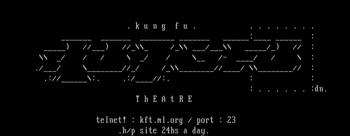 "The Kung Fu Theatre" by Daemon