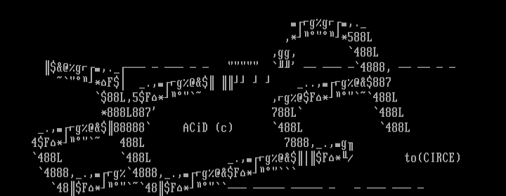 "Acid Productions" by El Talo