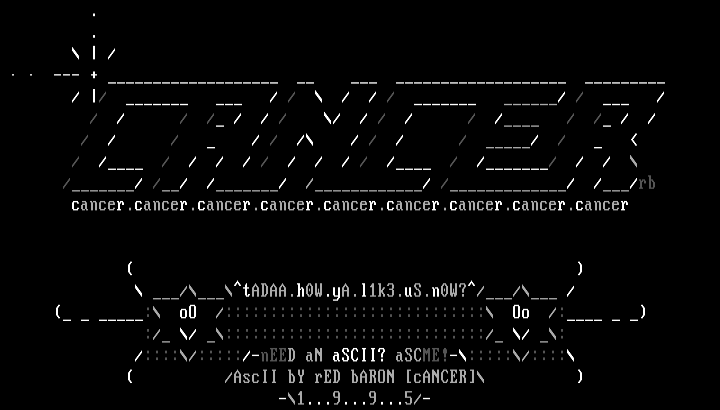 CaNCeR Logo 1 by Red Baron