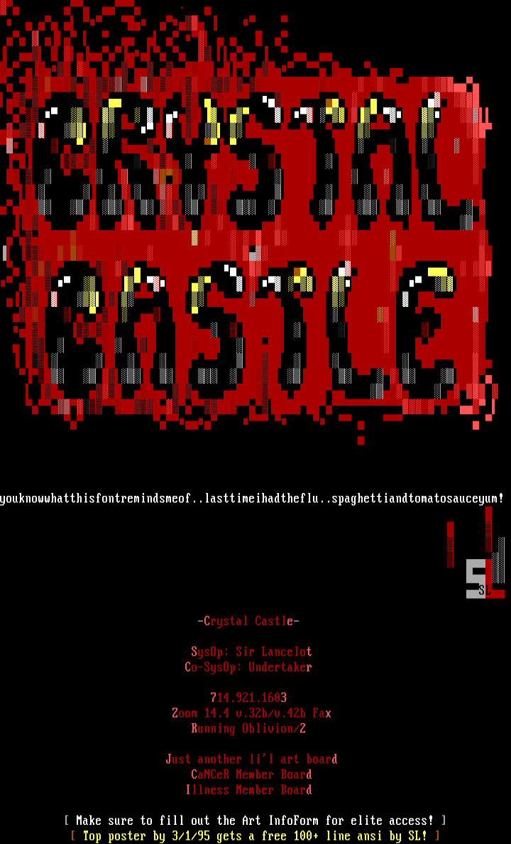Crystal Castle by Sir Lancelot