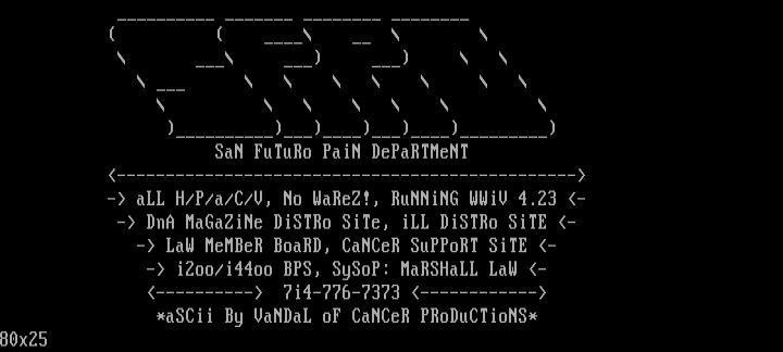 San Futuro Pain Department by Vandal