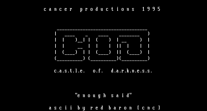 Castle Of Darkness by Red Baron