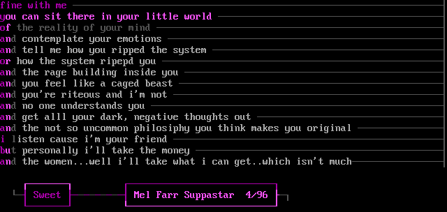Sweet by Mel Farr Superstar
