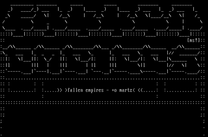 fallen empires by mess